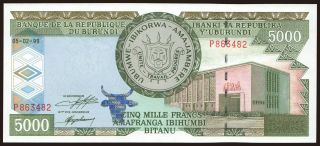 5000 francs, 1999