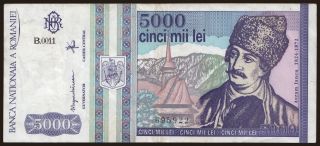 5000 lei, 1993