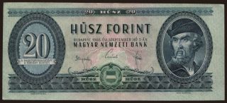 20 forint, 1965