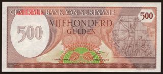 500 gulden, 1982