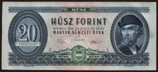 20 forint, 1969