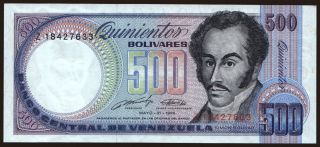 500 bolivares, 1990