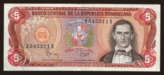 5 pesos, 1982