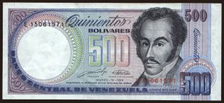 500 bolivares, 1989
