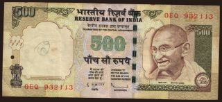 500 rupees, 2009