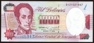 1000 bolivares, 1994