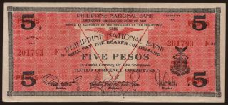 Iloilo, 5 pesos, 1941