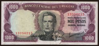 1000 pesos, 1967