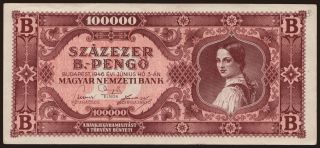 100.000 B-pengő, 1946