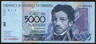5000 bolivares, 2002