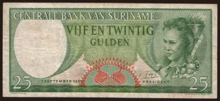 25 gulden, 1963