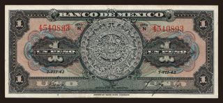 1 peso, 1943