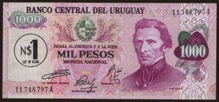 1 peso, 1975