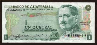 1 quetzal, 1979