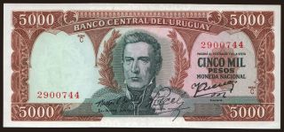 5000 pesos, 1967