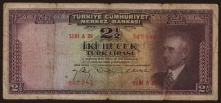 2 1/2 lira, 1947