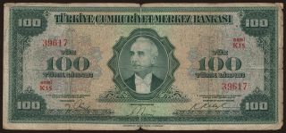 100 lira, 1947