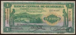 1 quetzal, 1945