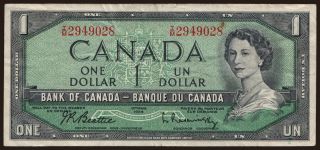1 dollar, 1954