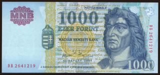 1000 forint, 2004