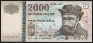 2000 forint, 2004