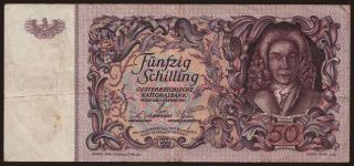 50 Schilling, 1951