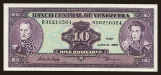 10 bolivares, 1995