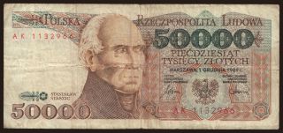 50.000 zlotych, 1989