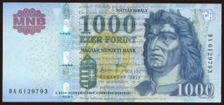 1000 forint, 2011