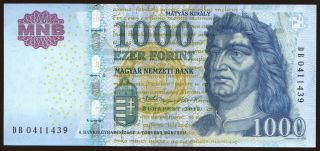 1000 forint, 2015