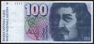 100 francs, 1991