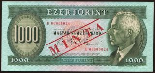 1000 forint, 1983, MINTA