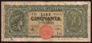 500 lire, 1944