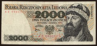 2000 zlotych, 1979