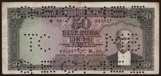 50 lira, 1964, GECMEZ