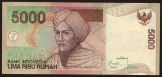 5000 rupiah, 2009