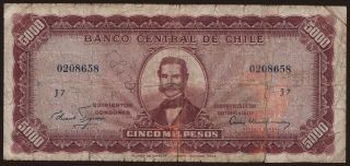 5000 pesos/ 5 escudos, 1960