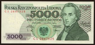 5000 zlotych, 1988