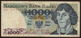 1000 zlotych, 1975