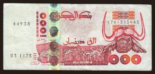 1000 dinars, 1998
