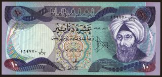 10 dinars, 1982