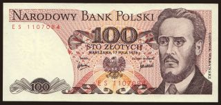 100 zlotych, 1976