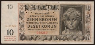 10 korun, 1942