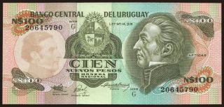 100 pesos, 1987