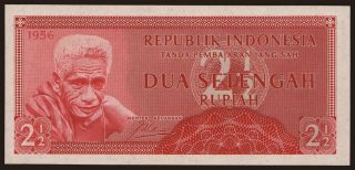 2 1/2 rupiah, 1956