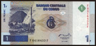 1 franc, 1997