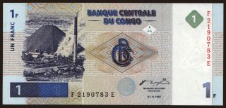 1 franc, 1997