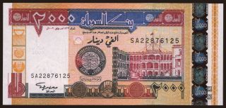 2000 dinars, 2002