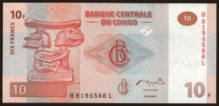10 francs, 2003