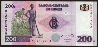 200 francs, 2000